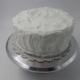 A vanilla cake is a light & airy cake paired with smooth vanilla icing