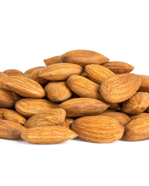 Almonds as an add-on option.