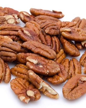 Pecans as an add-on option.