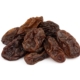 Raisins as an add-on option.